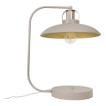 Brilagi - Lámpara de mesa FLAMENGO 1xE27/60W/230V beige