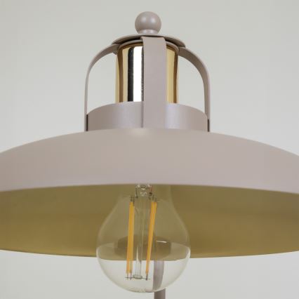 Brilagi - Lámpara de mesa FLAMENGO 1xE27/60W/230V beige
