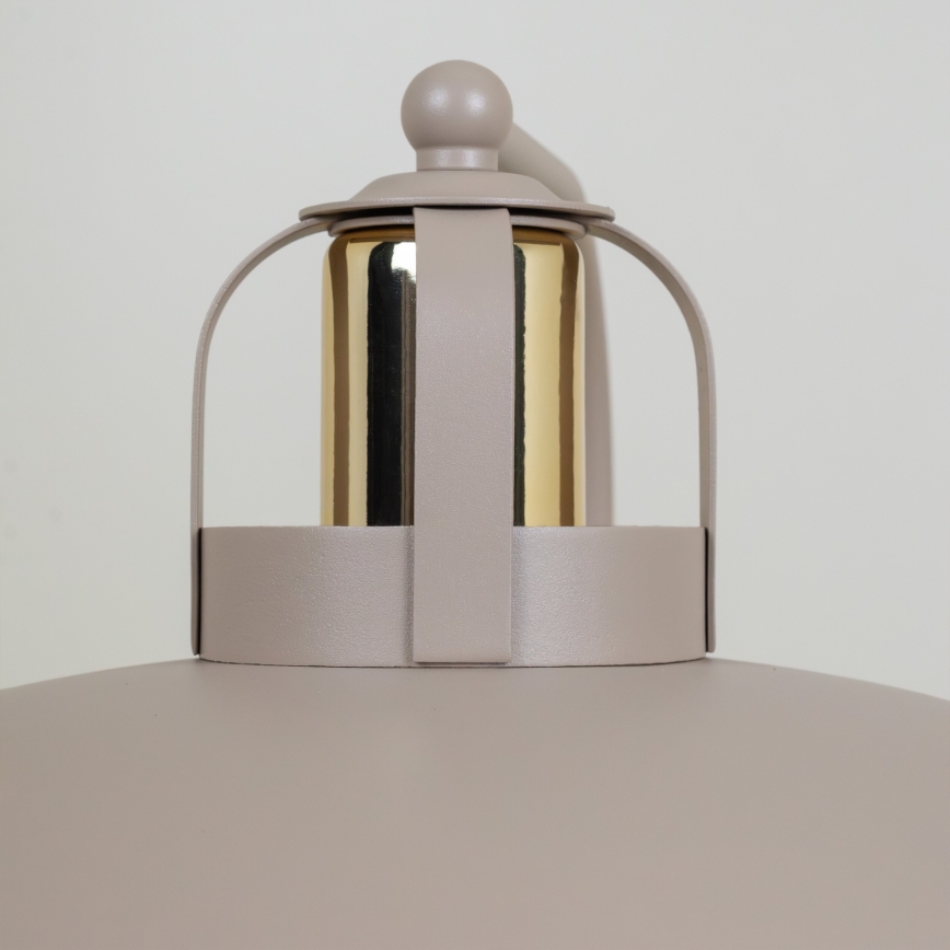 Brilagi - Lámpara de mesa FLAMENGO 1xE27/60W/230V beige