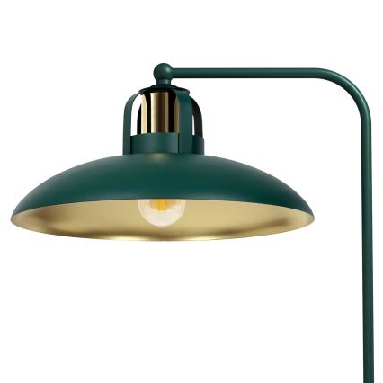 Brilagi - Lámpara de mesa FLAMENGO 1xE27/60W/230V verde