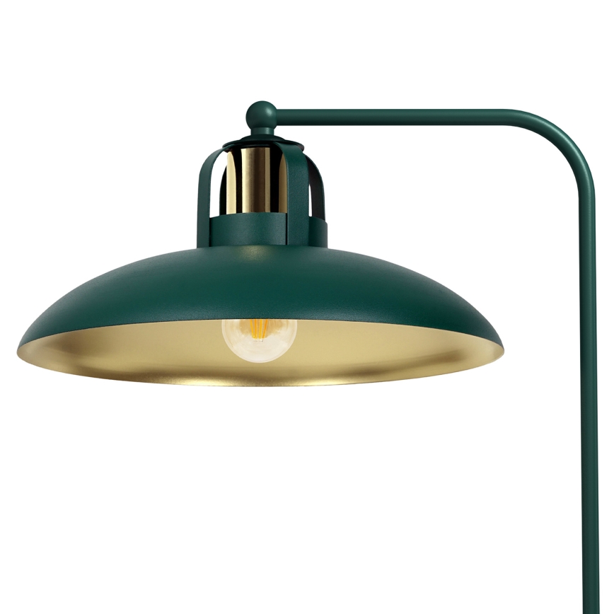 Brilagi - Lámpara de mesa FLAMENGO 1xE27/60W/230V verde