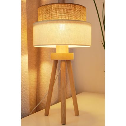 Brilagi - Lámpara de mesa LED ESTILO BOHO 1xE27/15W/230V