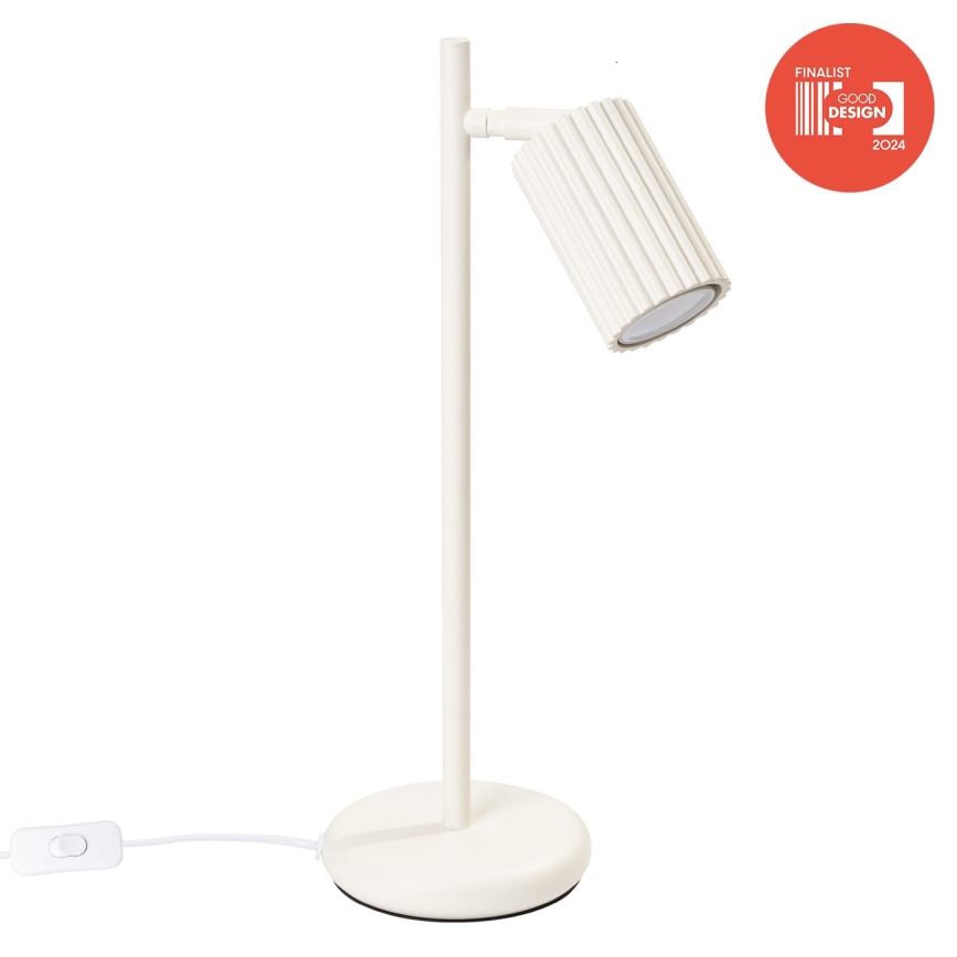 Brilagi - Lámpara de mesa LED CRESTO 1xGU10/10W/230V color crema
