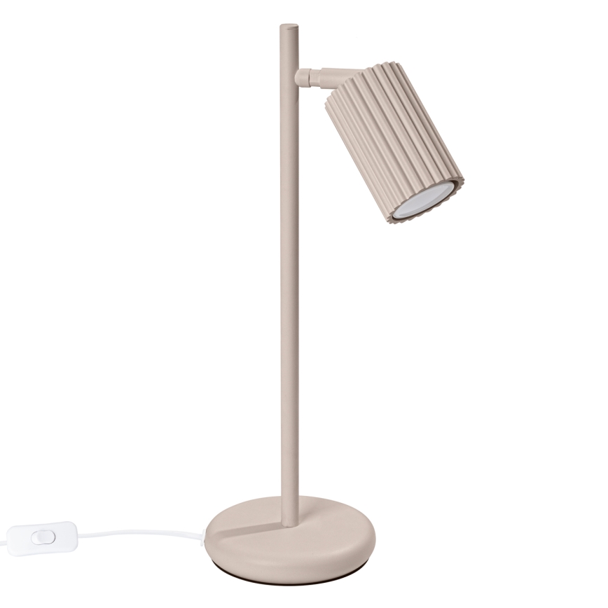 Brilagi - Lámpara de mesa LED CRESTO 1xGU10/10W/230V taupe