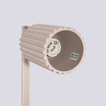 Brilagi - Lámpara de mesa LED CRESTO 1xGU10/10W/230V taupe