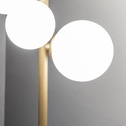 Brilagi - Lámpara de mesa LED MILLA 4xG9/3W/230V dorado/blanco