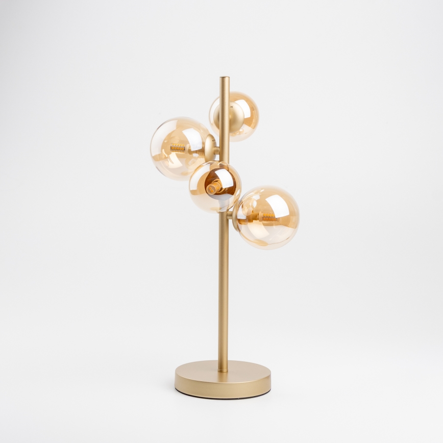 Brilagi - Lámpara de mesa LED MILLA 4xG9/3W/230V dorado