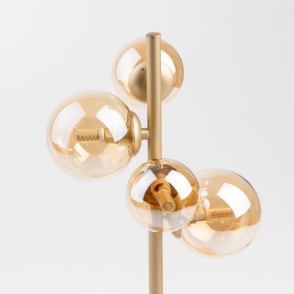 Brilagi - Lámpara de mesa LED MILLA 4xG9/3W/230V dorado