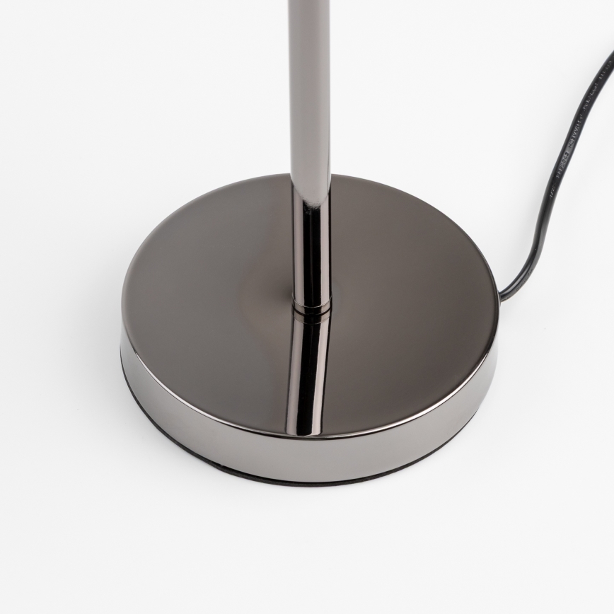 Brilagi - Lámpara de mesa LED MILLA 4xG9/3W/230V negro cromado/vidrio ahumado