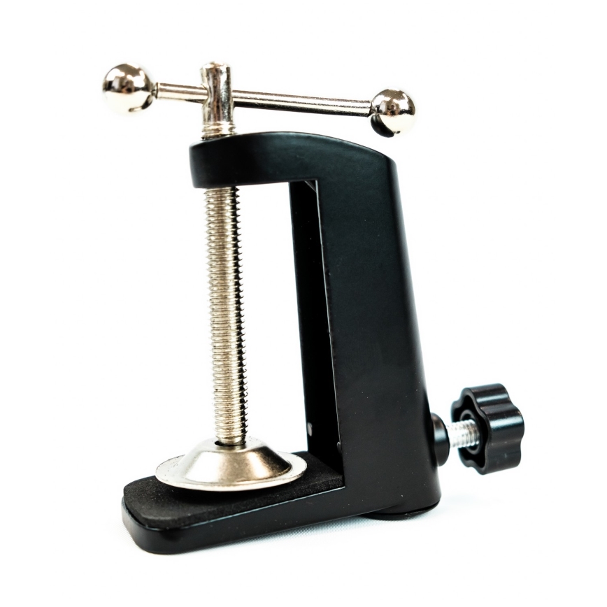 Brilagi - Lámpara de mesa LED regulable con una lupa LENS LED/12W/5V 3000/4200/6000K negro