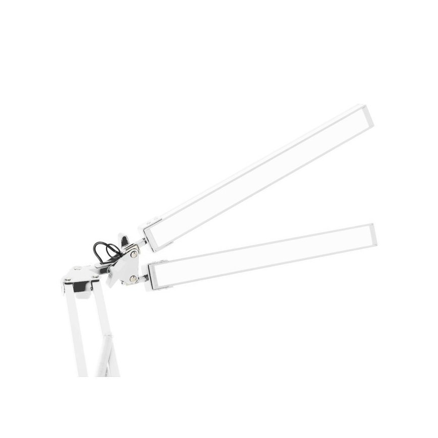 Brilagi - Lámpara LED de mesa flexible regulable VARIO 2xLED/14W/230V 3000-6000K blanco