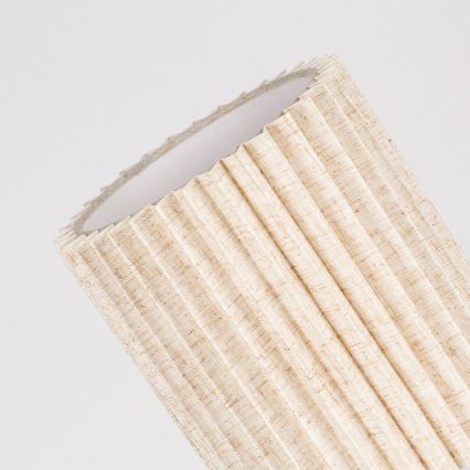 Brilagi - Lámpara de mesa NORDIC WAVE 1xE27/15W/230V lino/blanco