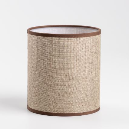 Brilagi - Lámpara de mesa NUBILA WOOD 1xE27/25W/230V roble/marrón