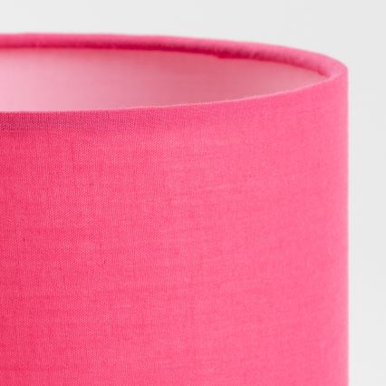 Brilagi - Lámpara de mesa NUBILA WOOD 1xE27/25W/230V roble/rosa