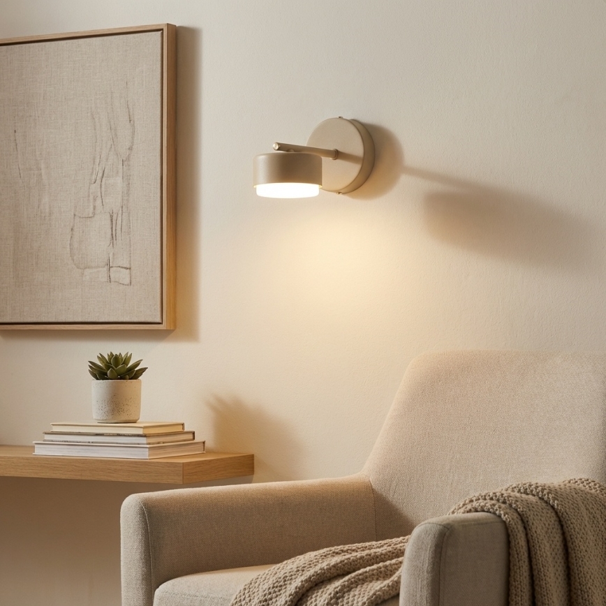 Brilagi - Lámpara de pared 1xGX53/12W/230V beige