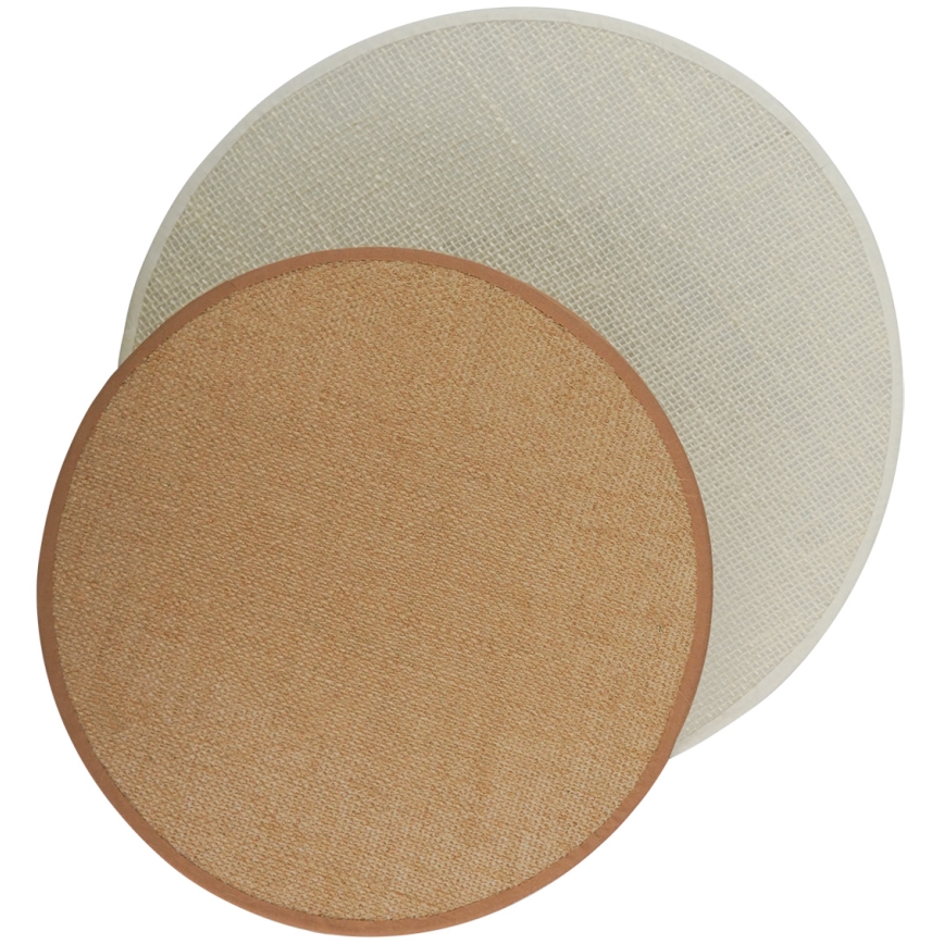 Brilagi - Lámpara de pared CIRCLES 1xE27/15W/230V 45x45 cm beige/crema