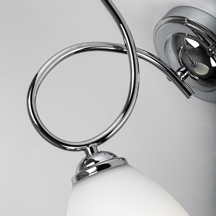 Brilagi - Lámpara de pared FRED 1xE27/60W/230V cromado brillante