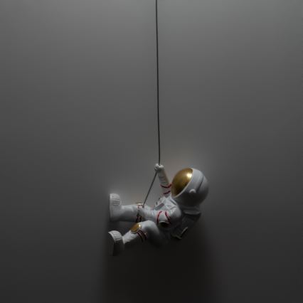 Brilagi - Lámpara de pared infantil ASTRO 1xE14/15W/230V blanca