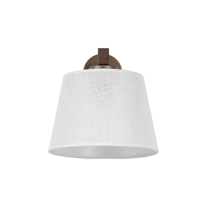 Brilagi - Lámpara de pared LATTE 1xE27/15W/230V pino/blanco