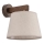 Brilagi - Lámpara de pared LATTE 1xE27/60W/230V pino/beige