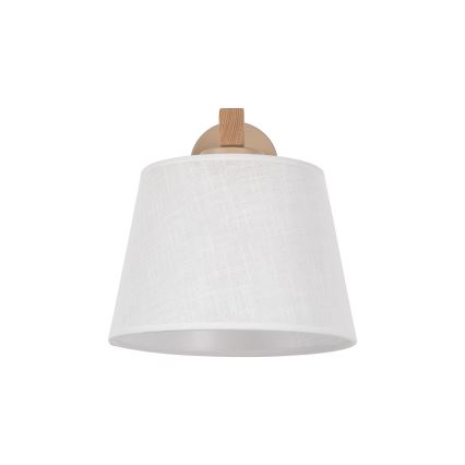 Brilagi - Lámpara de pared LATTE SABIA 1xE27/60W/230V pino/blanco