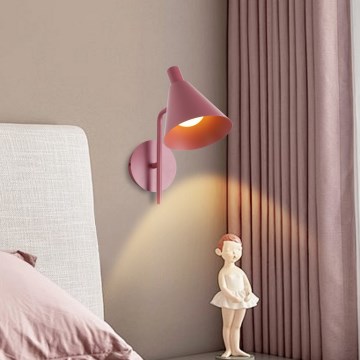 Brilagi - Lámpara de pared LED LUCERA LED/3W/230V rosa