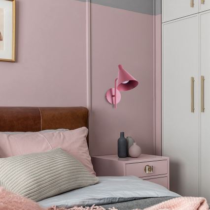 Brilagi - Lámpara de pared LED LUCERA LED/3W/230V rosa