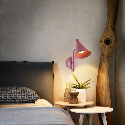 Brilagi - Lámpara de pared LED LUCERA LED/3W/230V rosa