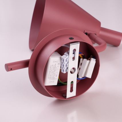 Brilagi - Lámpara de pared LED LUCERA LED/3W/230V rosa