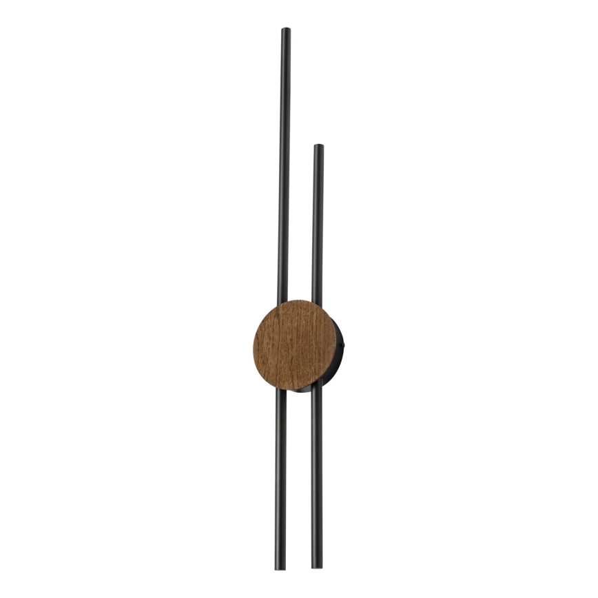 Brilagi - Lámpara de pared LED WOODY COLLINE LED/15W/230V 80 cm roble nogal
