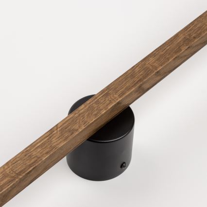 Brilagi - Lámpara de pared LED WOODY LINE LED/12W/230V 120 cm roble nogal