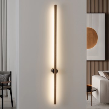 Brilagi - Lámpara de pared LED WOODY LINE LED/12W/230V 120 cm roble nogal