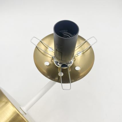 Brilagi - Lámpara de pared MALIVA 1xE14/15W/230V dorada/blanca