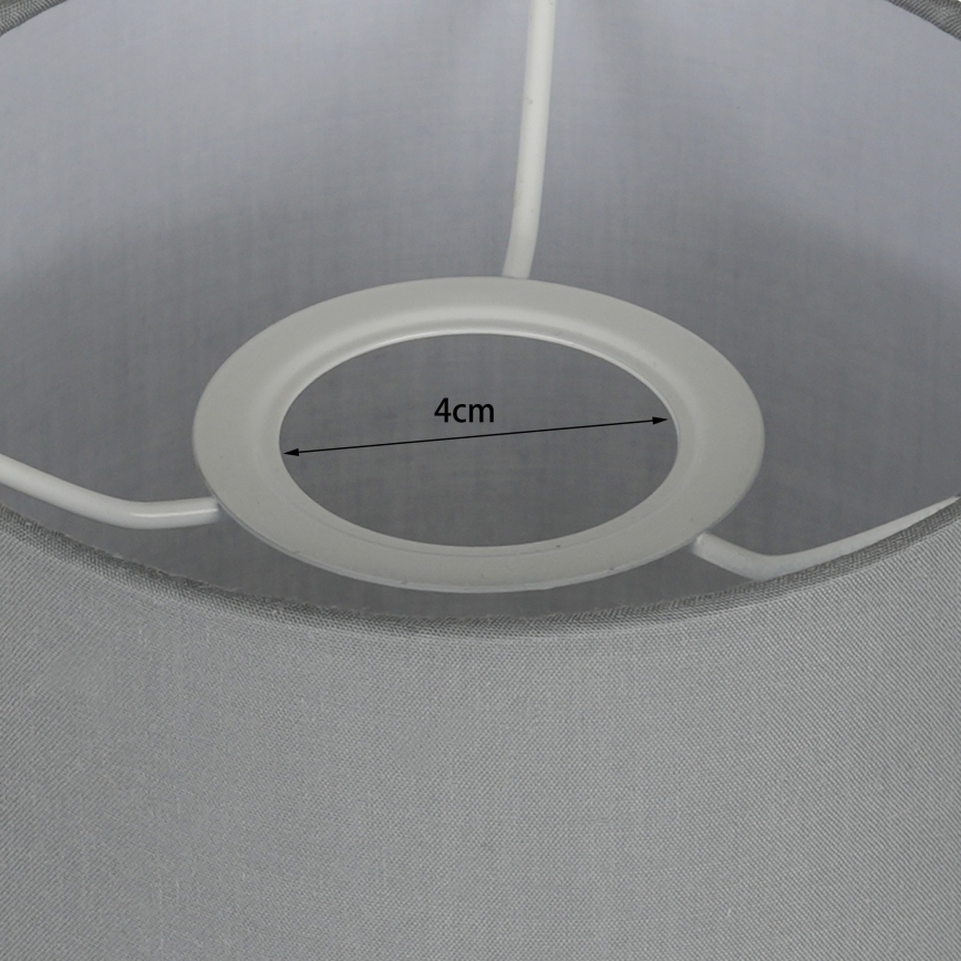 Brilagi - Lámpara de pared NUBILA WOOD 1xE27/25W/230V roble/negro/gris claro