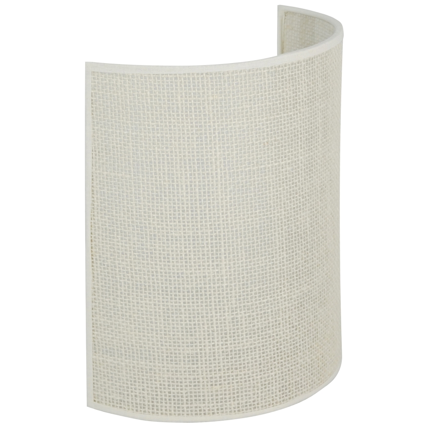 Brilagi - Lámpara de pared SEMI 1xE27/15W/230V diámetro 20 cm crema