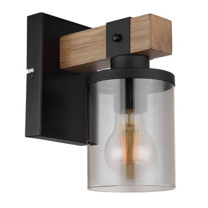 Brilagi - Lámpara de pared VISTA 1xE27/60W/230V roble