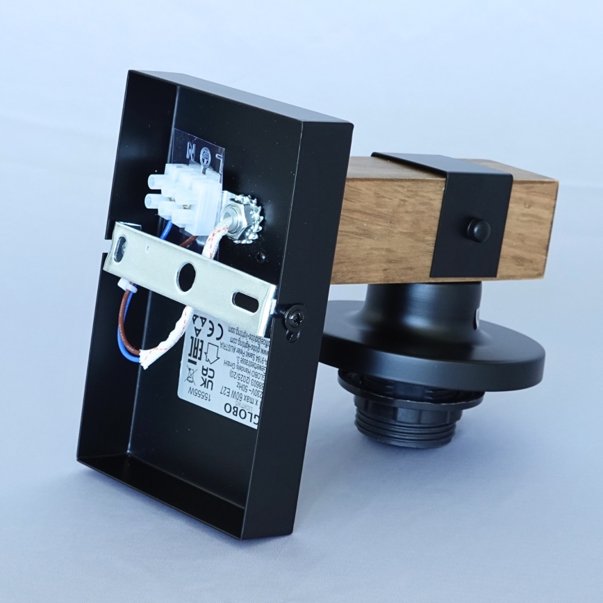 Brilagi - Lámpara de pared VISTA 1xE27/60W/230V roble