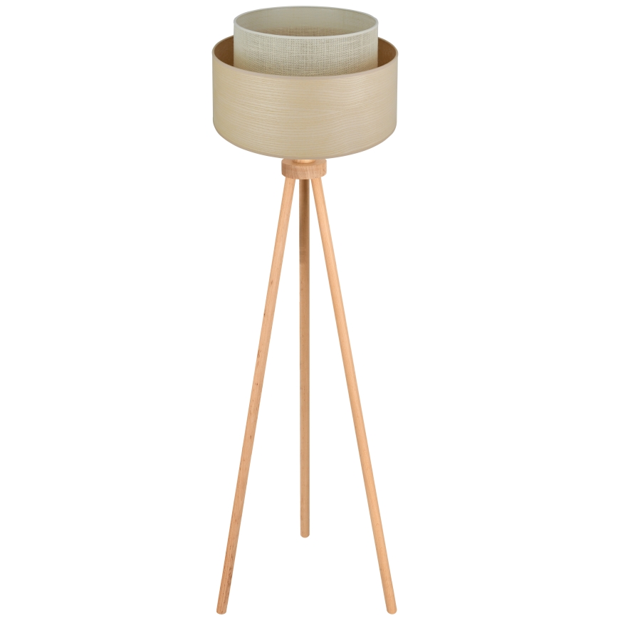 Brilagi - Lámpara de pie ARIZONA BOHO 1xE27/15W/230V beige