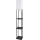 Brilagi - Lámpara de pie con repisas GRADUS 1xE27/40W/230V negra/blanca