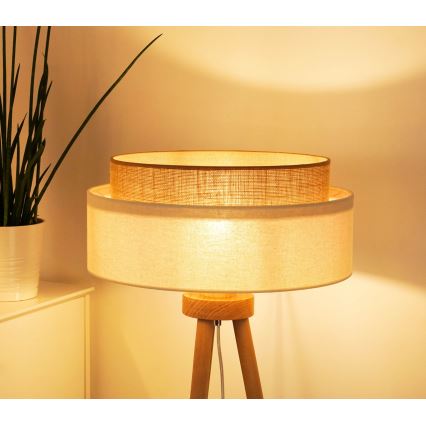 Brilagi - Lámpara de pie LED ESTILO BOHO 1xE27/15W/230V