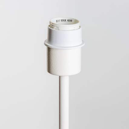 Brilagi - Lámpara de pie LED CERIA 1xE27/40W/230V, diámetro 45 cm, beige/blanco