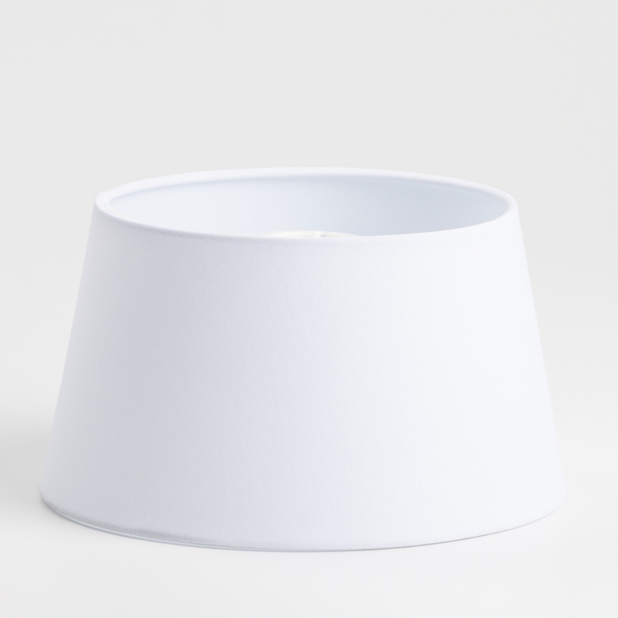 Brilagi - Lámpara de pie LED CERIA 1xE27/40W/230V Ø 25 cm blanco/cromo mate