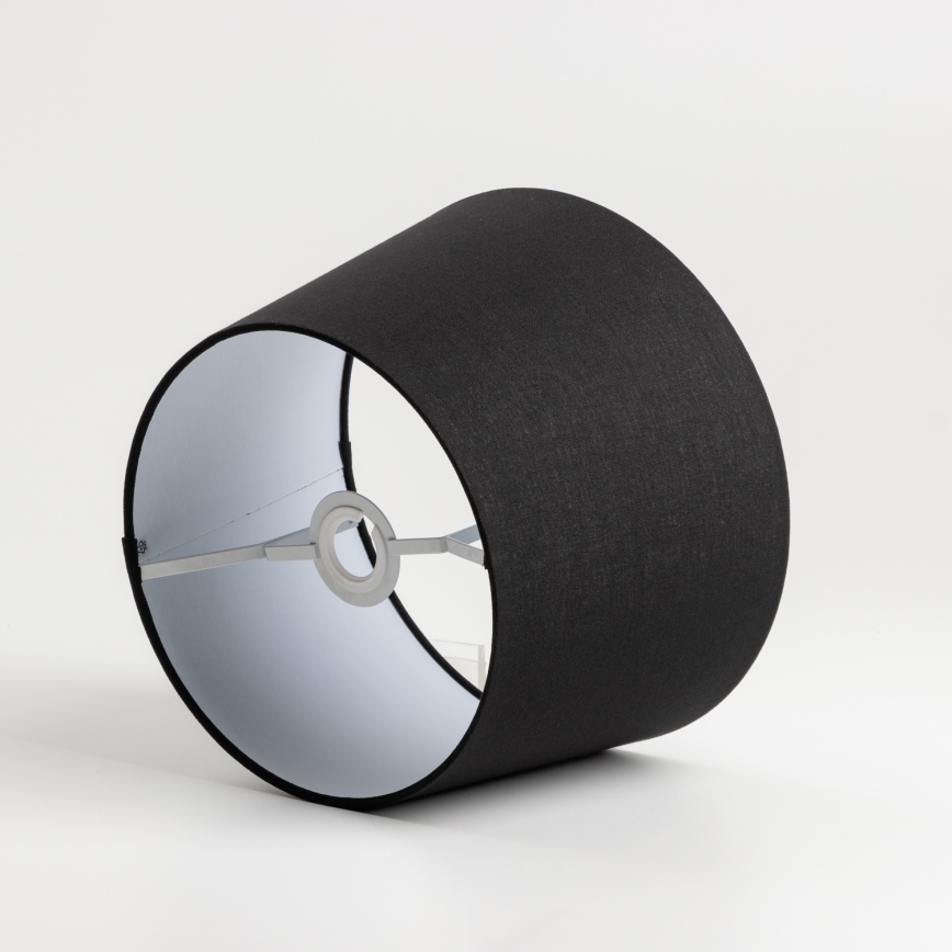 Brilagi - Lámpara de pie LED CERIA 1xE27/40W/230V Ø 30 cm negra