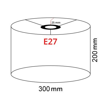 Brilagi - Lámpara de pie LED CERIA 1xE27/40W/230V Ø 30 cm verde/blanco