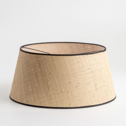 Brilagi - Lámpara de pie LED CERIA 1xE27/40W/230V Ø 50 cm beige/blanco