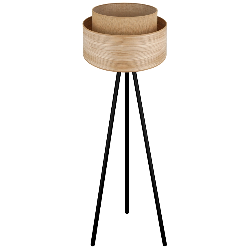 Brilagi - Lámpara de pie MONTANA BOHO 1xE27/15W/230V marrón/negro