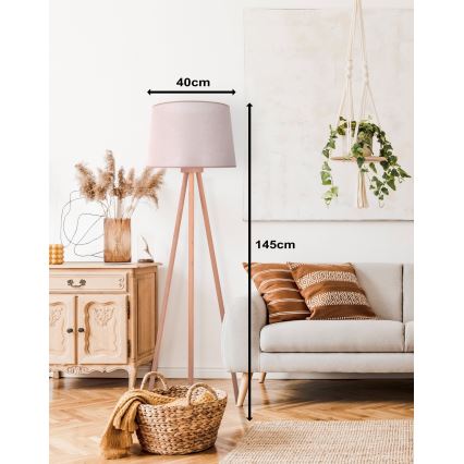 Brilagi - Lámpara de pie PARDEONE 1xE27/40W/230V