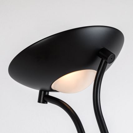 Brilagi - Lámpara de pie regulable SCARLETT 1xR7s/230W/230V + 1xG9/40W negra