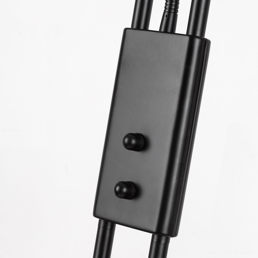 Brilagi - Lámpara de pie regulable SCARLETT 1xR7s/230W/230V + 1xG9/40W negra