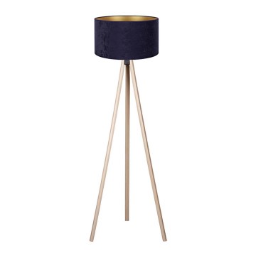 Brilagi - Lámpara de pie VELVET 1xE27/60W/230V beige/azul